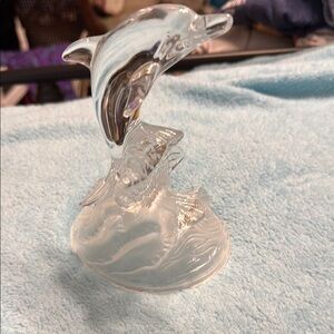 Crystal Dolphin Figurine